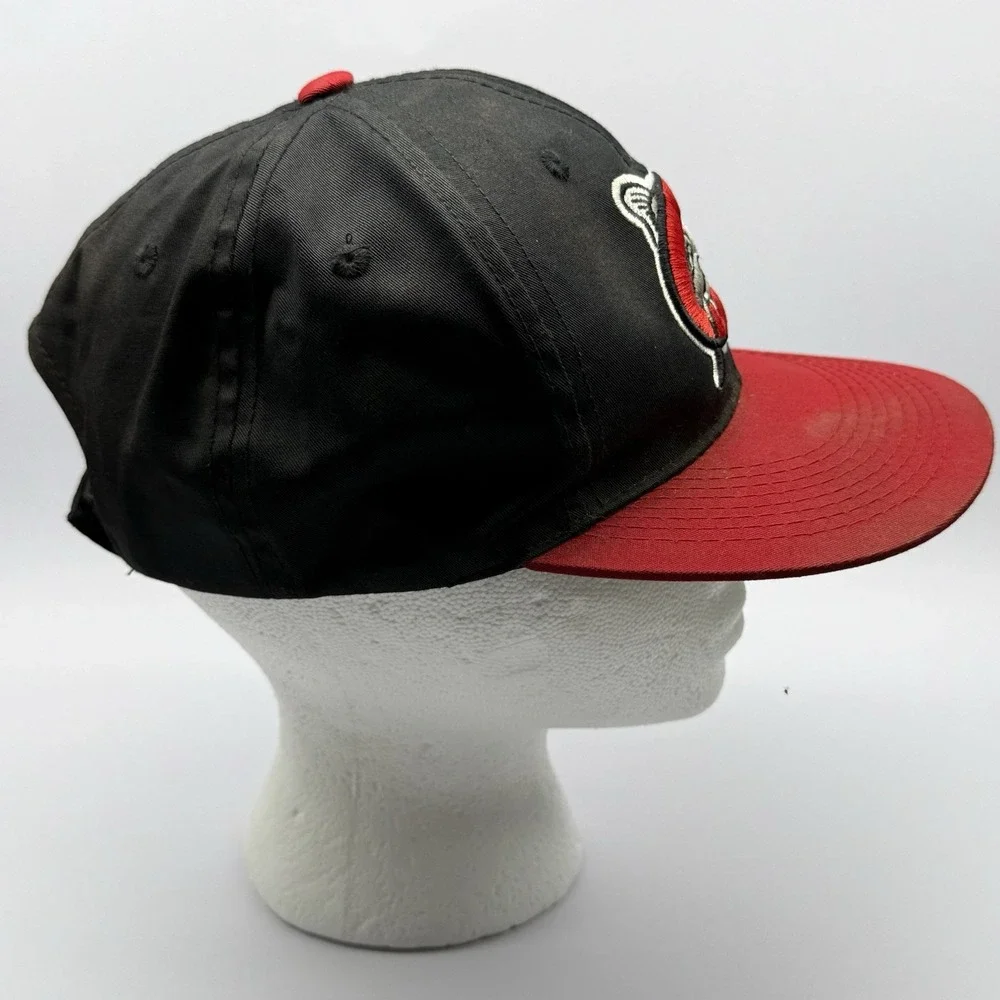 OC Sports‎ Carolina Mudcats MILB OSFM Baseball Hat Cap Black Red Youth